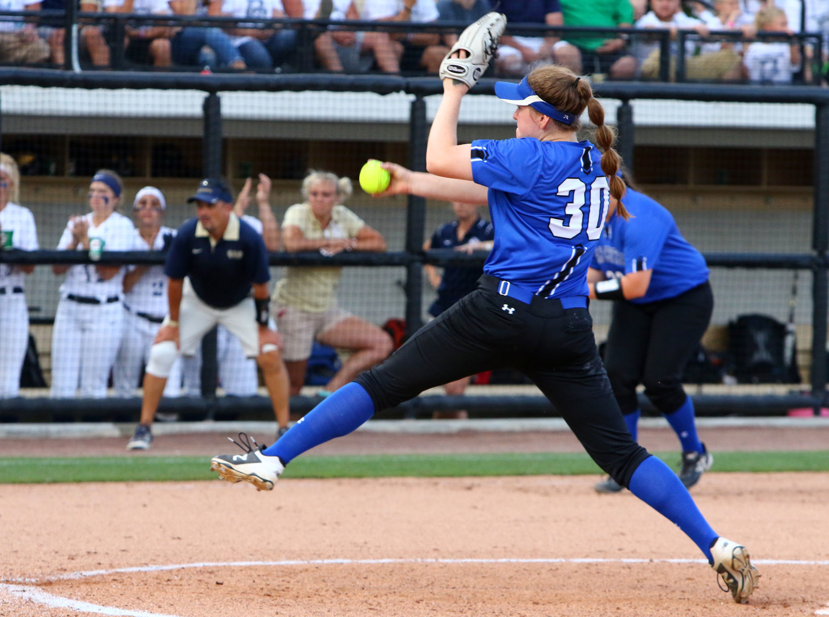 Lake Central vs. Decatur Central in state softball championship
